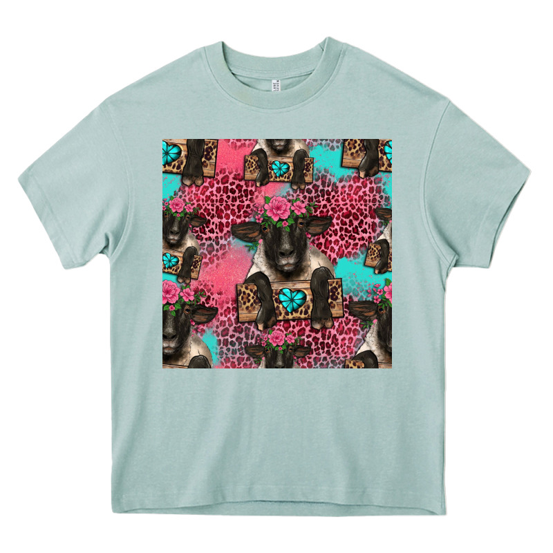 Black Sheep Seamless Pattern Heavy Core Tee by HRA Design Shop | Teevron