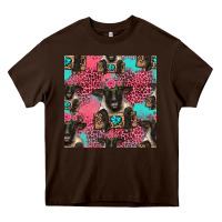 Chocolate Brown black sheep seamless pattern Heavy Core Tee - HRA Design Shop