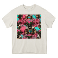 Cream black sheep seamless pattern Heavy Core Tee - HRA Design Shop