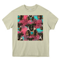 Mossy black sheep seamless pattern Heavy Core Tee - HRA Design Shop