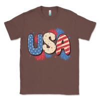 Chestnut usa Classic Tee - MaliasSmallBusiness