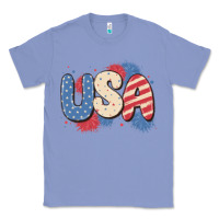 Colony Blue usa Classic Tee - MaliasSmallBusiness