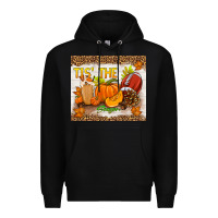 Black tis the season fall Premium Hoodie - TumblerDesignByShophia