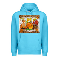 Ocean Blue tis the season fall Premium Hoodie - TumblerDesignByShophia