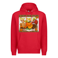 Red tis the season fall Premium Hoodie - TumblerDesignByShophia