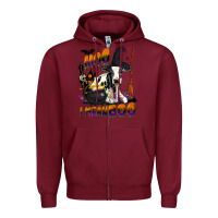 Burgundy Moo I Mean Boo Holstein Cow Zipper Hoodie - LillyAllenDesigns