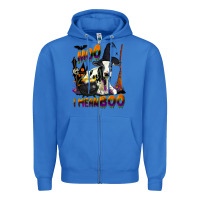 True Royal Moo I Mean Boo Holstein Cow Zipper Hoodie - LillyAllenDesigns