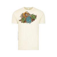 Vintage Arctic horseshoe leopard gemstone cactus patch Vintage Tee - AdoDesignShop