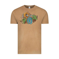Vintage Camel horseshoe leopard gemstone cactus patch Vintage Tee - AdoDesignShop