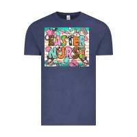 Vintage Denim easter nurse Vintage Tee - NancyCooperArtShop