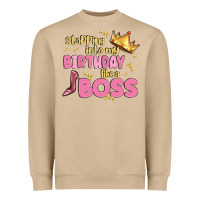 Mushroom birthday boss Heavyweight Sweatshirt - MaliasSmallBusiness