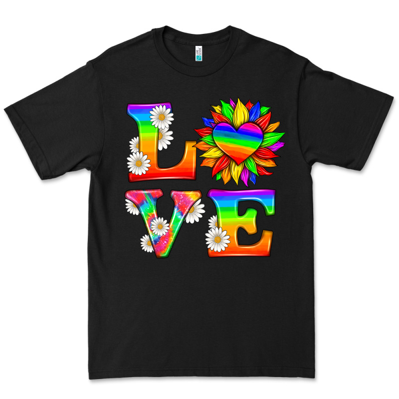 Love And Sunflower Premium Tee by HRA Design Shop | Teevron