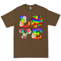 Cacao love and sunflower Premium Tee - HRA Design Shop