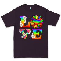 Plum love and sunflower Premium Tee - HRA Design Shop