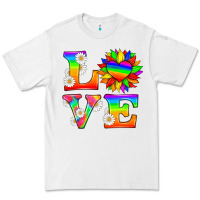 White love and sunflower Premium Tee - HRA Design Shop