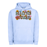 Pigment Grape Ice dialysis nurse Urban Hoodie - OliviaCreatesArt