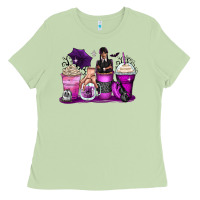 Matcha wednesday coffee cups Ladies Tee - Zillion Design Studio