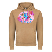 Vintage Camel back to school flowers fourth grade 3200x2400 Vintage Hoodie - AdoDesignShop