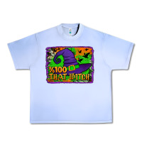 Grape Ice Witch's Hat 100 That Witch Urban Heavy Tee - Jasminsmagicworld