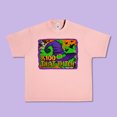 Witch's Hat 100 That Witch Urban Heavy Tee Designed By Jasminsmagicworld