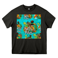 Asphalt salty vibes seamless pattern Heavy Core Tee - HRA Design Shop