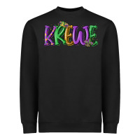Black mardi gras krewe Heavyweight Sweatshirt - MaliasSmallBusiness