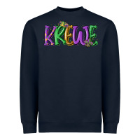 Navy mardi gras krewe Heavyweight Sweatshirt - MaliasSmallBusiness