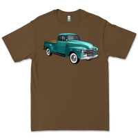 Cacao western truck right 34 view Premium Tee - FaDigitalArtStudio