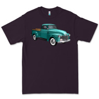 Plum western truck right 34 view Premium Tee - FaDigitalArtStudio