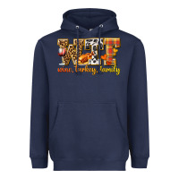 Navy WTF Wine Turkey Family Heavyweight Hoodie - texasbilliewilder