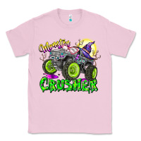 Bubblegum Pink Monster Crusher Classic Tee - CowhideDigitalArt