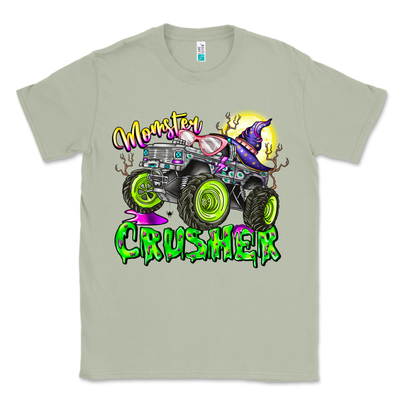 Monster Crusher Classic Tee by CowhideDigitalArt | Teevron