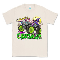 Natural Monster Crusher Classic Tee - CowhideDigitalArt
