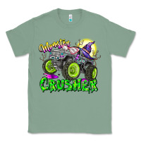 Sage Monster Crusher Classic Tee - CowhideDigitalArt
