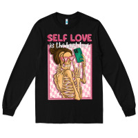 Black self love is the best love Long Sleeve Tee - MaliasSmallBusiness