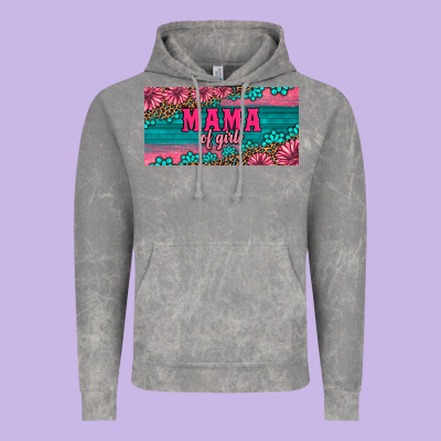 Pink Roses Mama Of Girls License Plate Vintage Hoodie Designed By Artiststas
