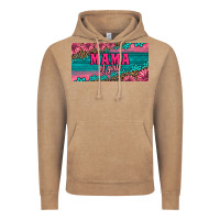 Vintage Coffee pink roses mama of girls license plate Vintage Hoodie - Artiststas