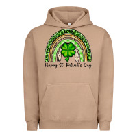 Pigment Burro Happy St. Patrick's Day rainbow Urban Hoodie - OliviaCreatesArt