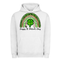 Pigment Lunar Rock Happy St. Patrick's Day rainbow Urban Hoodie - OliviaCreatesArt