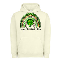 Pigment Pistachio Happy St. Patrick's Day rainbow Urban Hoodie - OliviaCreatesArt