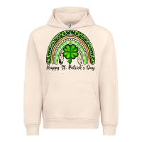Sandshell Happy St. Patrick's Day rainbow Urban Hoodie - OliviaCreatesArt