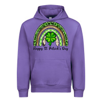 Tulip Happy St. Patrick's Day rainbow Urban Hoodie - OliviaCreatesArt
