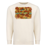 Sandshell Aztec Background Pattern Western Premium Sweatshirt - texasbilliewilder