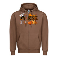 Chestnut Fall Nurse Zipper Hoodie - LillyAllenDesigns