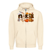 Sandshell Fall Nurse Zipper Hoodie - LillyAllenDesigns