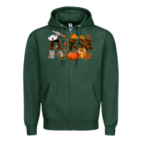 Sports Green Fall Nurse Zipper Hoodie - LillyAllenDesigns