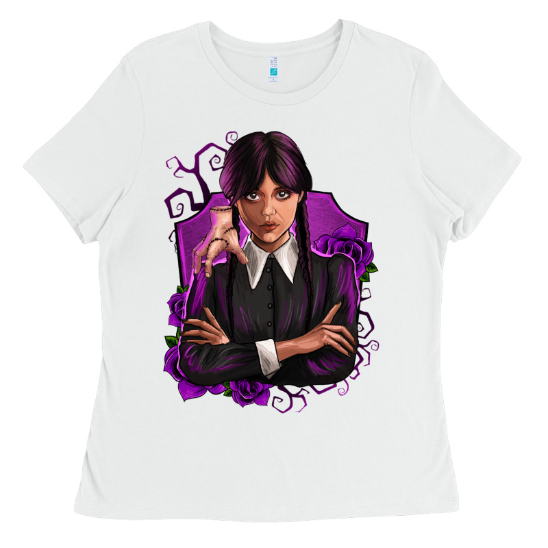 Wednesday Ladies Tee by Zillion Design Studio | Teevron