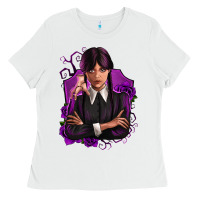 White wednesday Ladies Tee - Zillion Design Studio