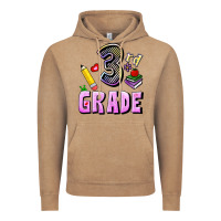 Vintage Coffee Third Grade Vintage Hoodie - RanaPortraitStore