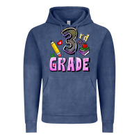 Vintage Denim Third Grade Vintage Hoodie - RanaPortraitStore